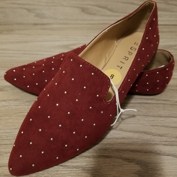 Esprit Shoes - Esprit Burgundy Flat Loafer Style sz 8